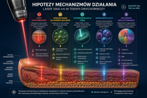 Mechanizmy działania lasera 1064 nm